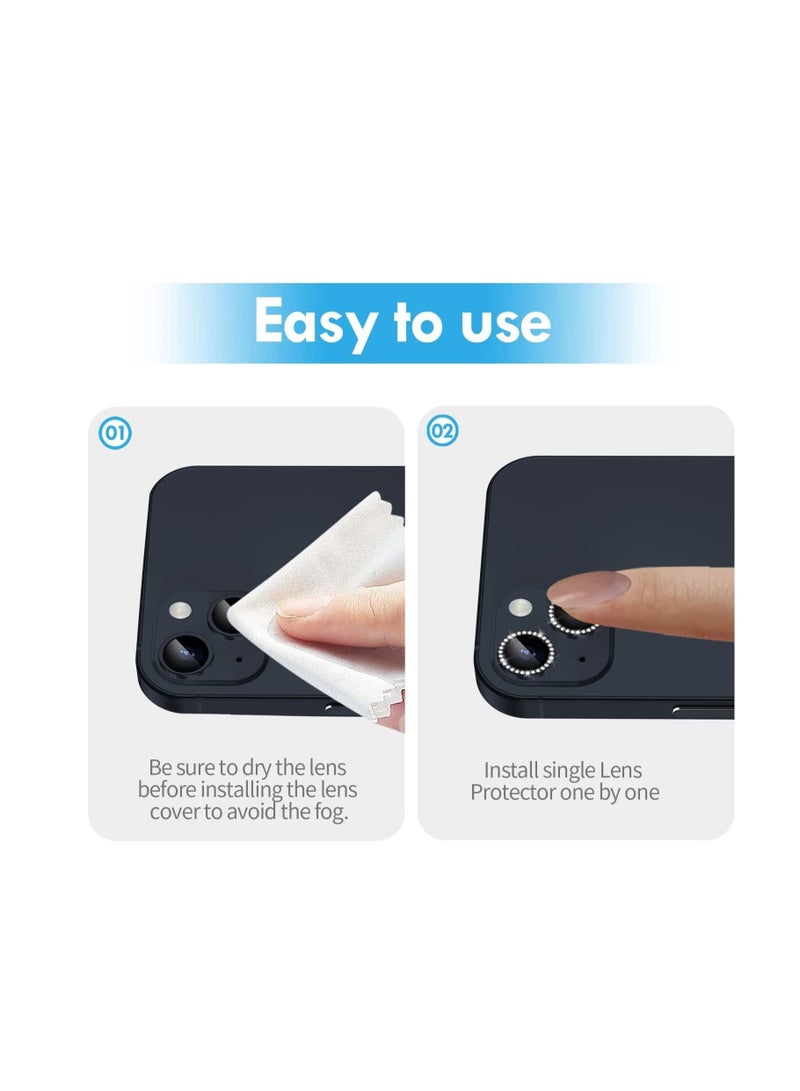 Diamond Camera Protection Lens for Apple Iphone 16/16 Plus /  Diamond Black  - Image 3