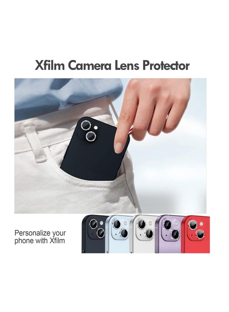 Diamond Camera Protection Lens for Apple Iphone 16/16 Plus /  Diamond Black  - Image 4