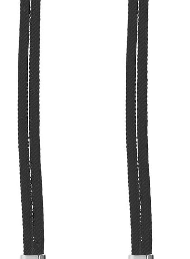 Black Mens Airplane Paracord Bracelet Adjustable Metal Buckle Pilot Inspired - Image 1