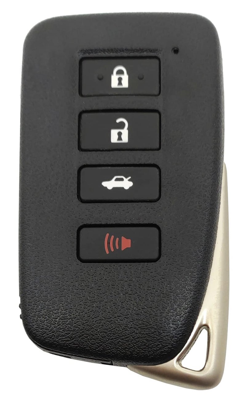 vurbemes Keyless Entry Replacement Key Fob Cover fit for Lexus UX NX RX GX LX is ES GS LS RC350 F Sport NX300h ES350 GS350 2016-2013 GS300h GS450h Smart Remote Key Fob Shell - Image 1