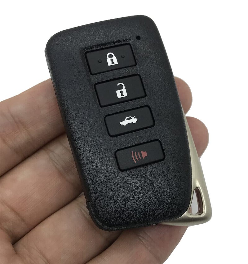 vurbemes Keyless Entry Replacement Key Fob Cover fit for Lexus UX NX RX GX LX is ES GS LS RC350 F Sport NX300h ES350 GS350 2016-2013 GS300h GS450h Smart Remote Key Fob Shell - Image 4