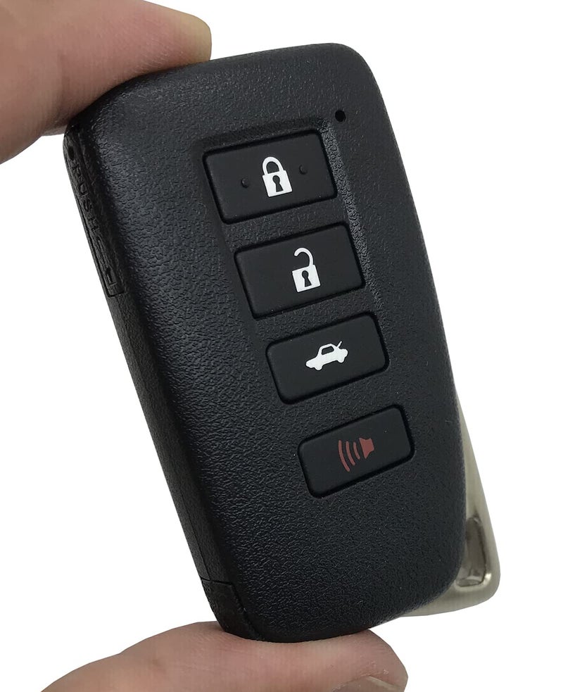 vurbemes Keyless Entry Replacement Key Fob Cover fit for Lexus UX NX RX GX LX is ES GS LS RC350 F Sport NX300h ES350 GS350 2016-2013 GS300h GS450h Smart Remote Key Fob Shell - Image 3