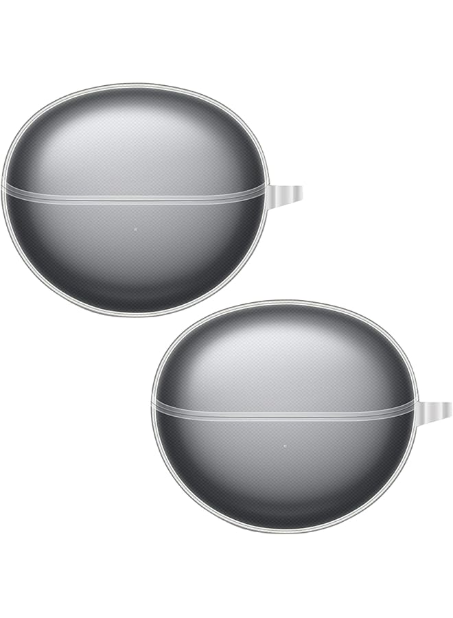 erorex 2 Pcs Silicone Case Compatible With Huawei Freeclip Protective Cover For Headphones Clear - Image 1