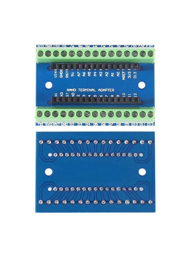 AITRIP 10PCS Nano Terminal Adapter Shield Expansion Board Compatible with Arduino Nano V3.0 AVR ATMEGA328P-AU Module - Image 2