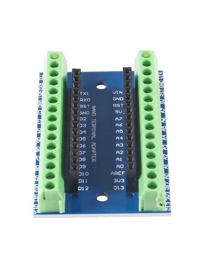 AITRIP 10PCS Nano Terminal Adapter Shield Expansion Board Compatible with Arduino Nano V3.0 AVR ATMEGA328P-AU Module - Image 4