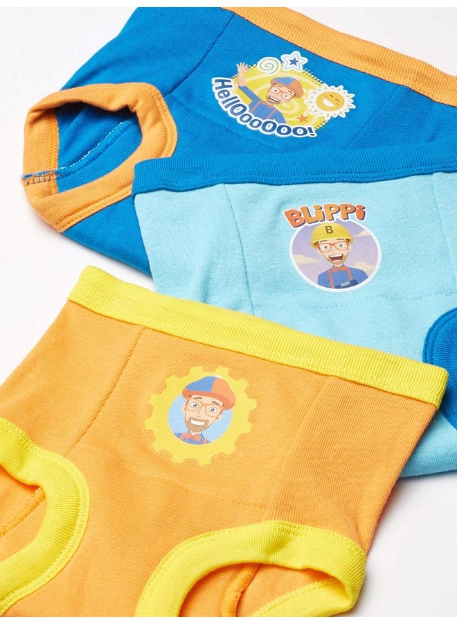 بليبي مجموعة من سراويل التدريب على استخدام المرحاض للأولاد الصغار من Blippi، عبوة من 7 قطع، 2T - Image 3