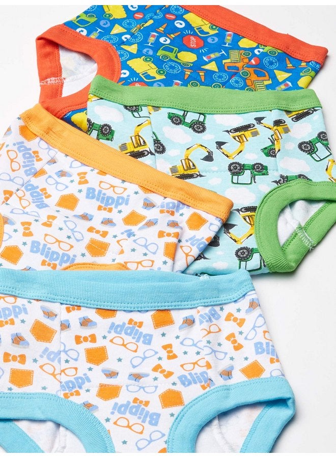 بليبي مجموعة من سراويل التدريب على استخدام المرحاض للأولاد الصغار من Blippi، عبوة من 7 قطع، 2T - Image 4