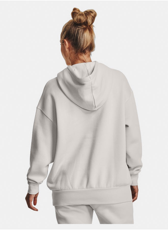 UNDER ARMOUR Essential Fleece Oversized Hoodie  - Image 2