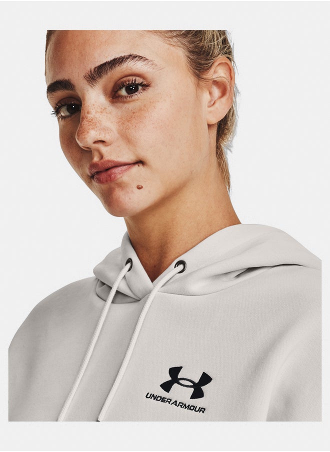 UNDER ARMOUR Essential Fleece Oversized Hoodie  - Image 3