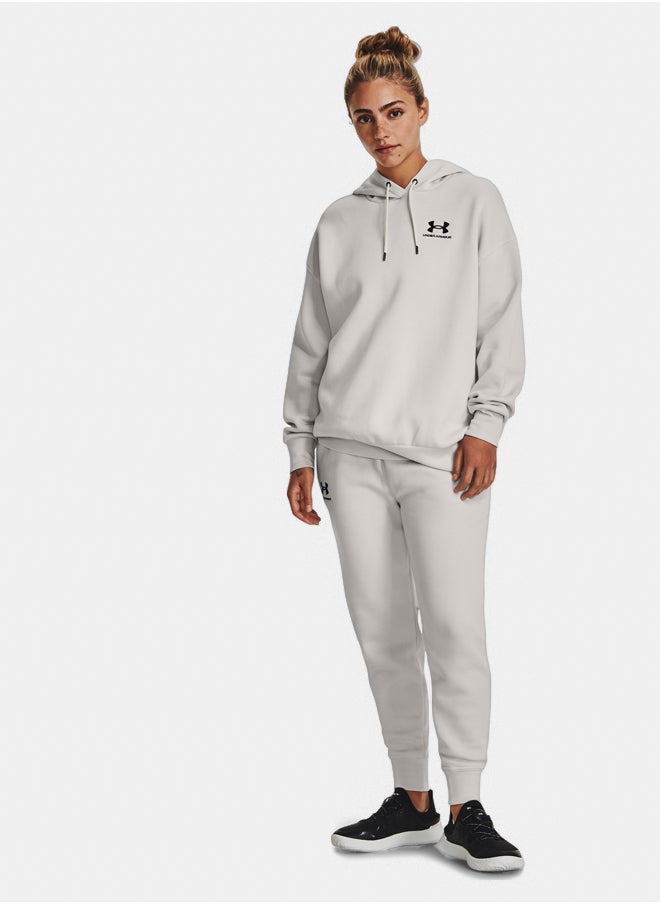 UNDER ARMOUR Essential Fleece Oversized Hoodie  - Image 4