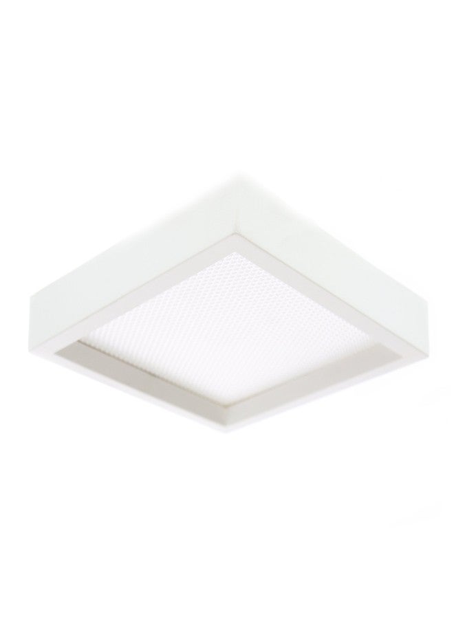 Lightolier S4S927K7X SlimSurface Square LED DownLight, Surface Mount, 4-Inch, 27K, Dimmable, Wet Loc - Image 1