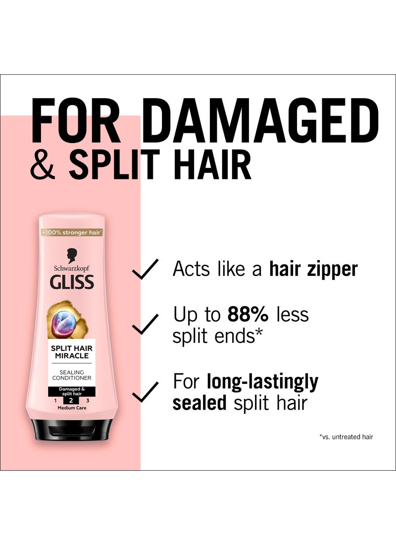 Gliss Split Hair Miracle Sealing Conditioner - Image 4