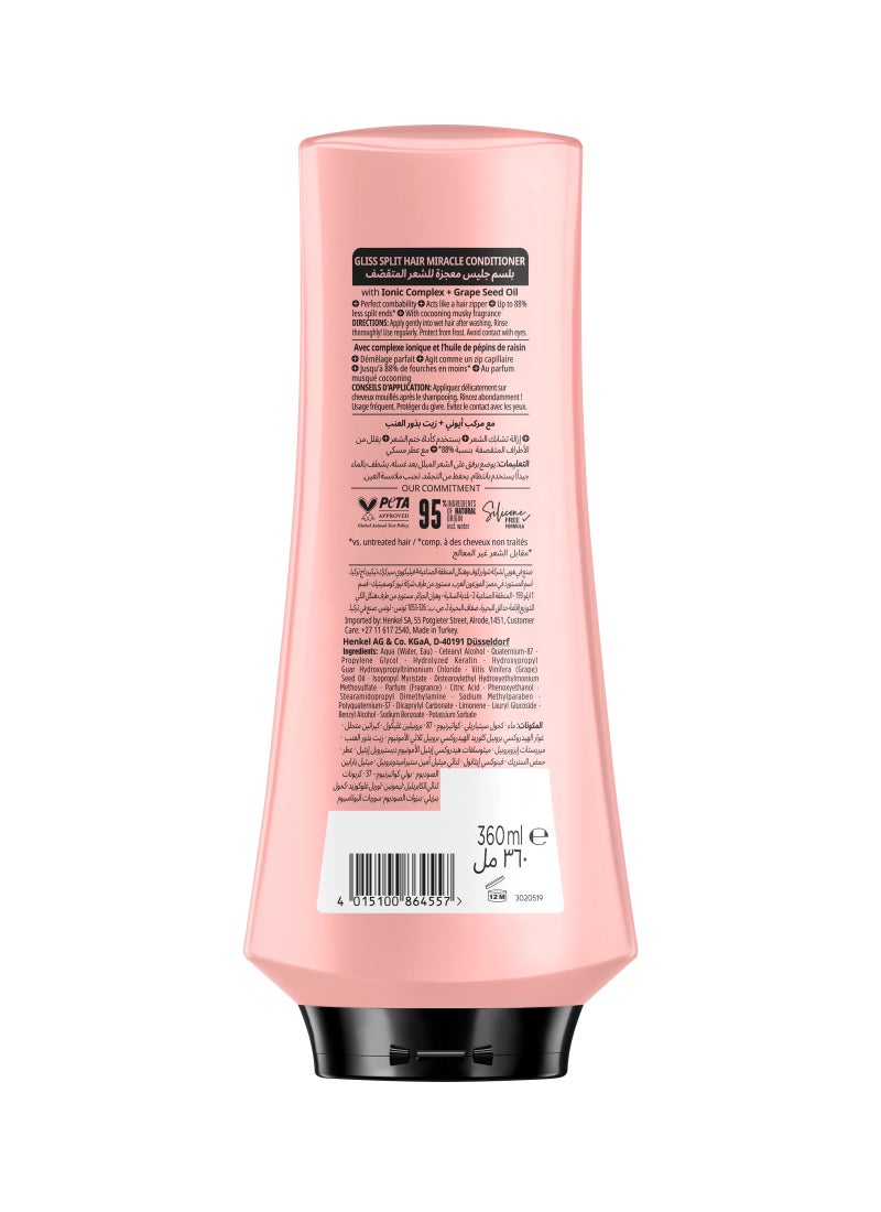 Gliss Split Hair Miracle Sealing Conditioner - Image 2