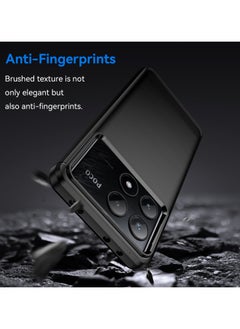 يوارب كينج غطاء حماية لهاتف شاومي بوكو X6 برو 5G اسود  - Image 3