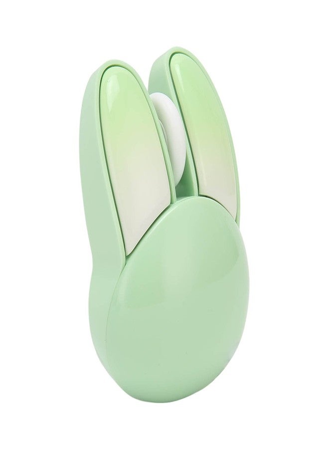Serounder Cute Bunny Mouse, Cute Rabbit 2.4G Mice, Candy Colors, Silent Kawaii Rabbit Mouse, 3 Levels Adjustable DPI, 33ft Effective Range for Girls and Kids (Matcha Green) - Image 1