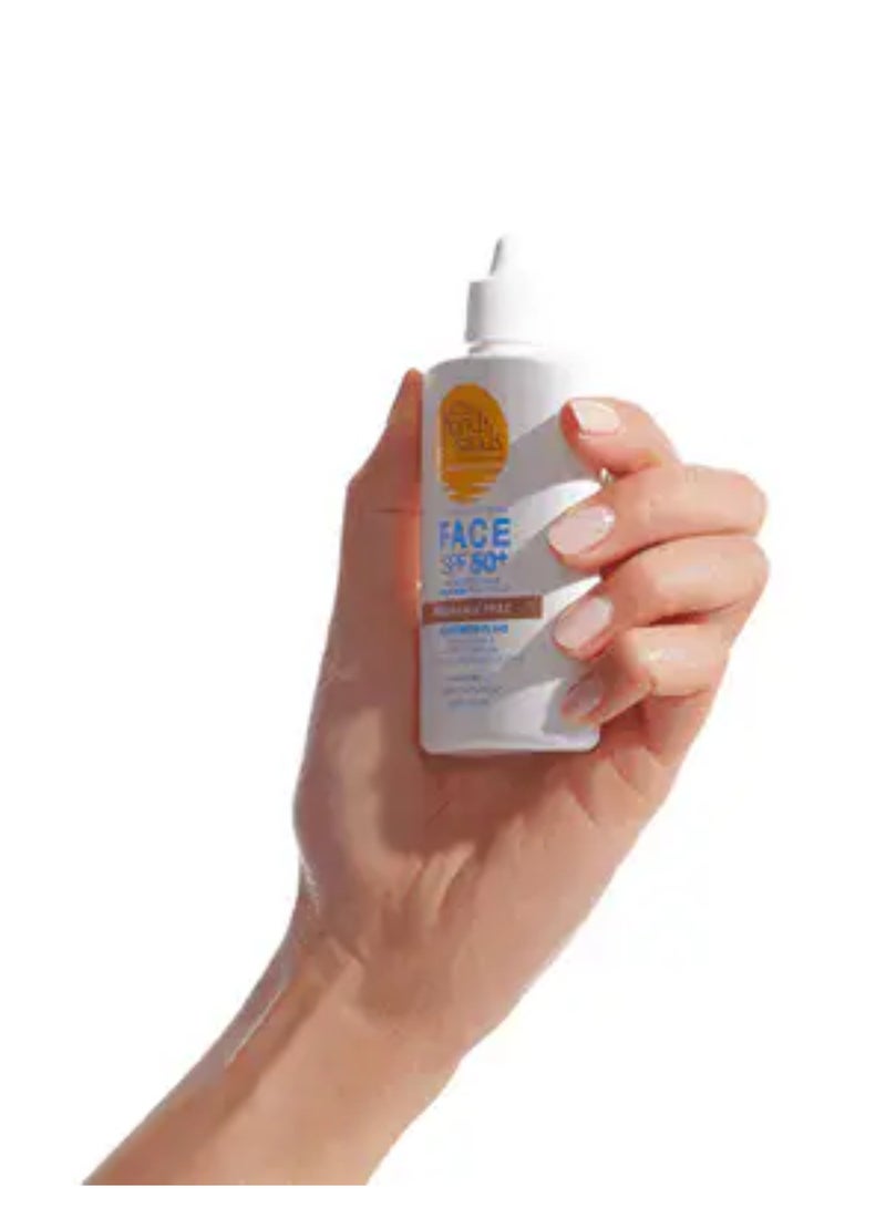 BONDI SANDS Lightweight SPF 50+ Face Fluid - Non-Comedogenic & Fragrance-Free for Everyday Sun Protection, Leaves a Matte Finish (50 ml) - Image 2