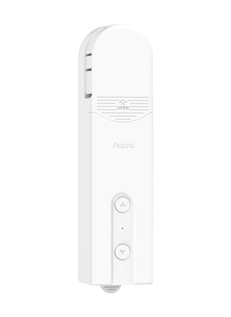 Aqara - Smart Home Roller Shade Driver E1,Zigbee 3.0 Protocol, Charging or Constant Power Supply,User-Defined Open/Closed Positions,Beaded Cord Support,2-Months Battery Life,White-RSD-M01 - Image 1