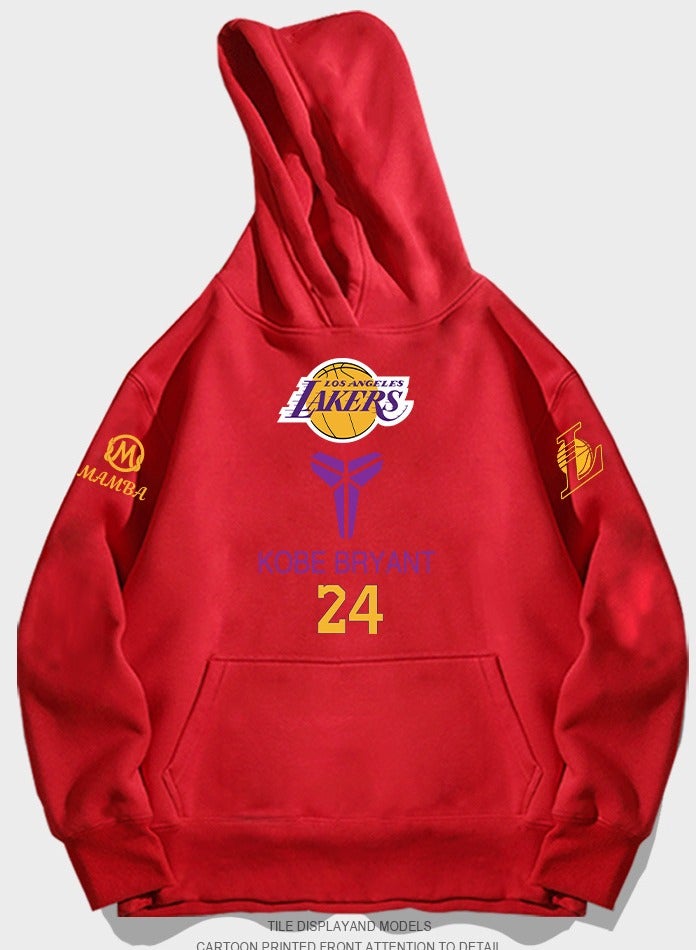 KUYING Kobe Logo No. 24 Hooded SweatShirt - Image 1