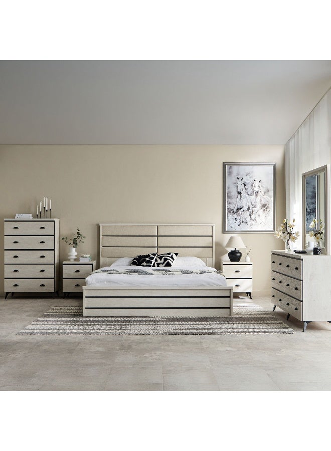 Home Box طاولة جانبية جرابي مع 2 درج - Image 5