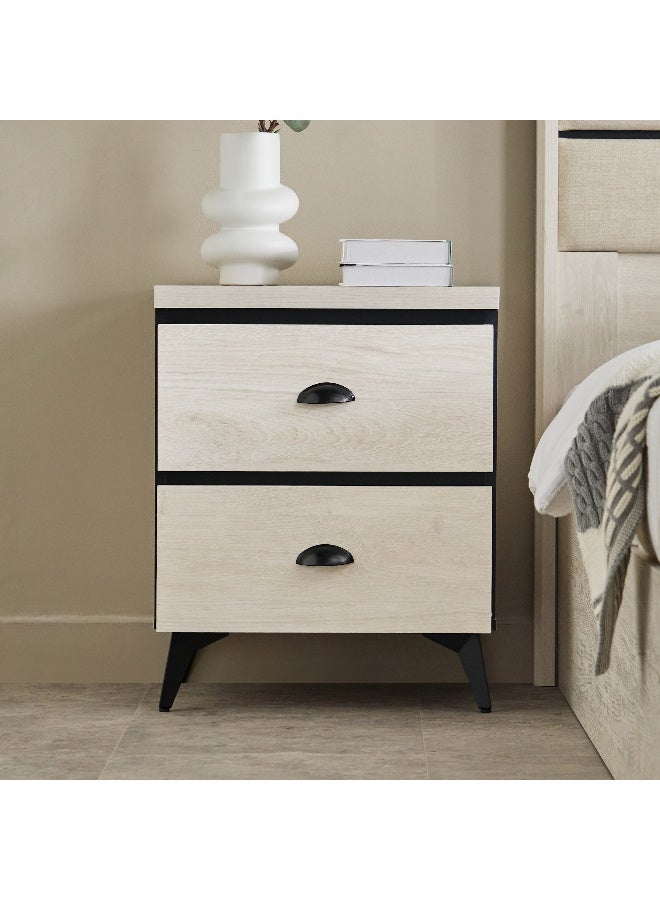 Home Box طاولة جانبية جرابي مع 2 درج - Image 2