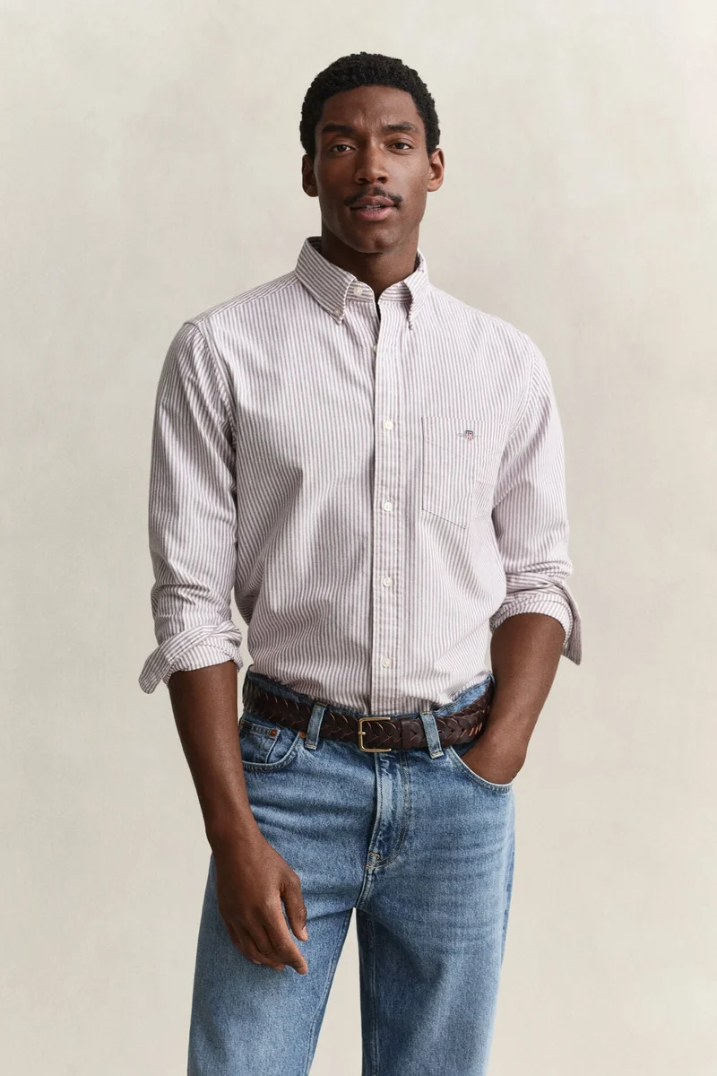 Gant Regular Classic Oxford Stripe Shirt
