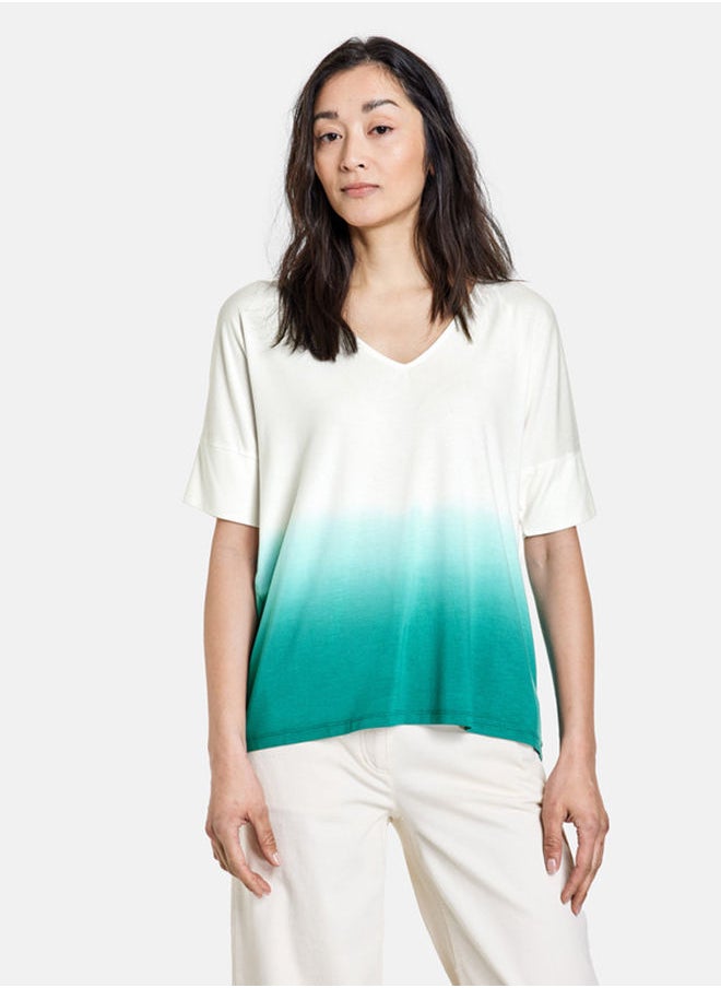 GERRY WEBER EcoVero dip-dye top  - Image 2