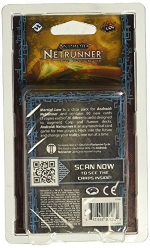 Fantasy Flight Games Android Netrunner LCG Martial Law - Image 5