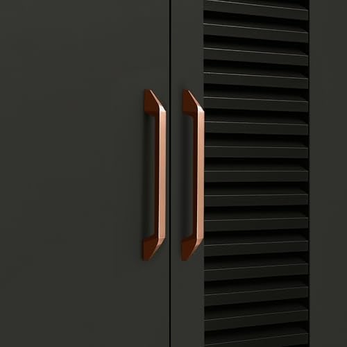 Plantex Cabinet Handle/Kitchen Cabinet Door Handle/Wardrobe/96 mm Cupboard Handle/Door Pull-Push Handle for Home/Office - Pack of 2 (Rose Gold) - Image 1