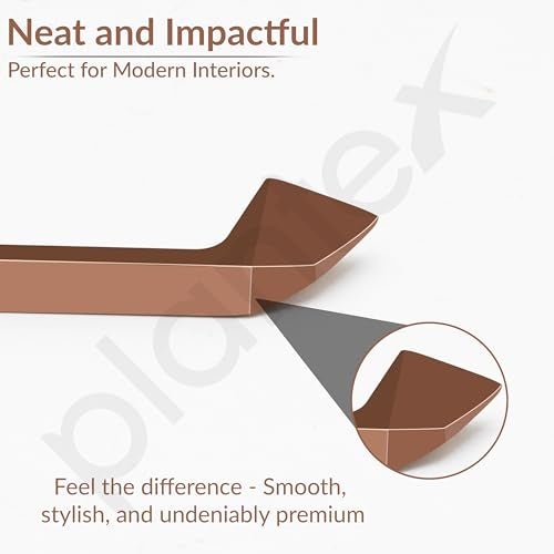 Plantex Cabinet Handle/Kitchen Cabinet Door Handle/Wardrobe/96 mm Cupboard Handle/Door Pull-Push Handle for Home/Office - Pack of 2 (Rose Gold) - Image 4
