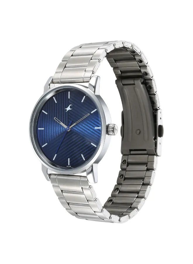 fastrack Men's Analog Round Shape Metal Wrist Watch - 3278SM03 - 47.3 Mm  - Image 3