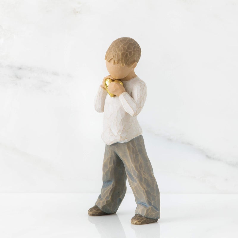 Willow Tree Heart of Gold, Sculpted Hand-Painted Figure - Image 3