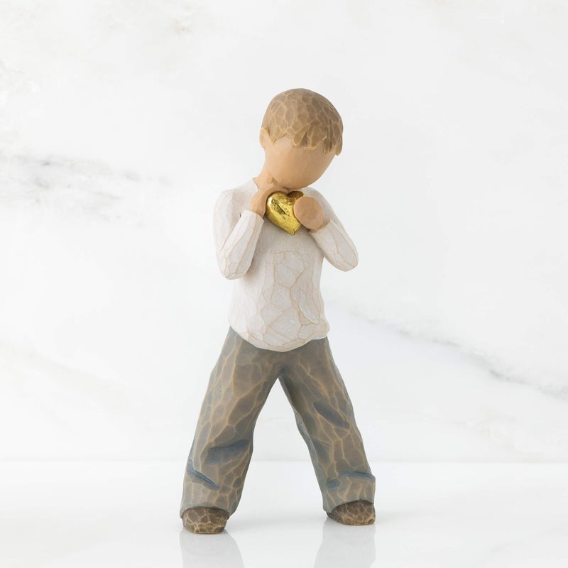 Willow Tree Heart of Gold, Sculpted Hand-Painted Figure - Image 2