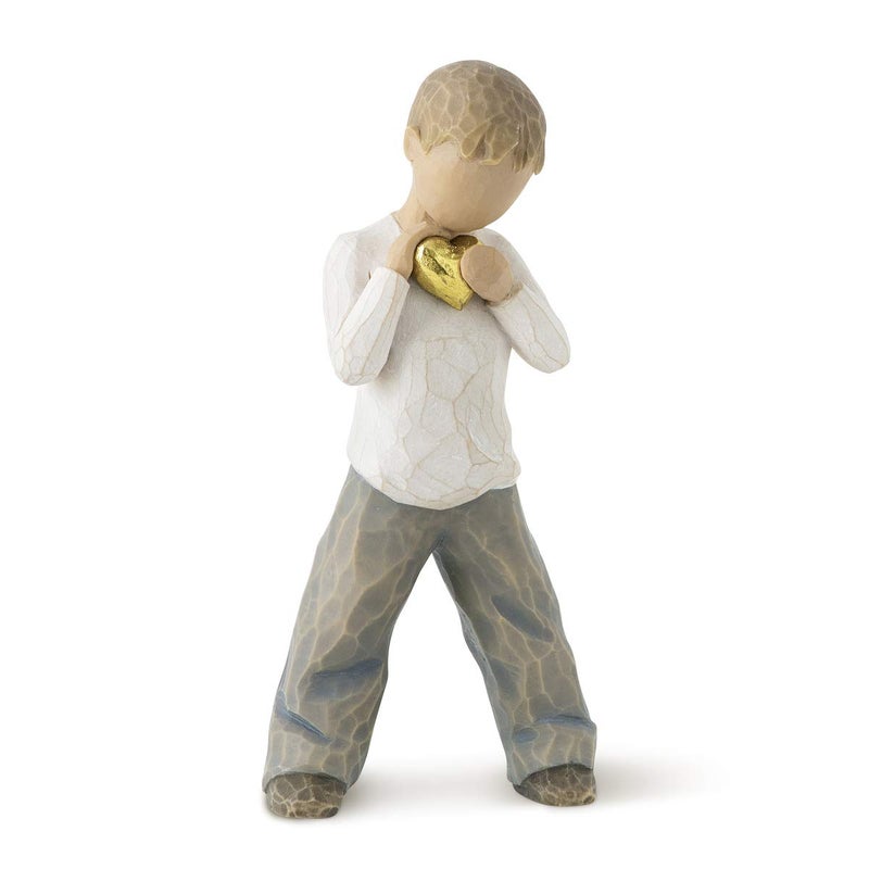Willow Tree Heart of Gold, Sculpted Hand-Painted Figure - Image 1