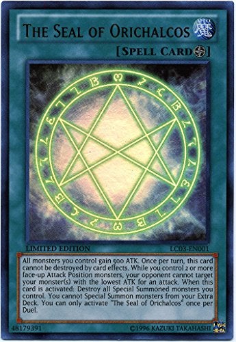 YUGIOH The Seal of Orichalcos LC03EN001 Legendary Collection 3 Yugis World Limited Edition Ultra Rare - Image 1
