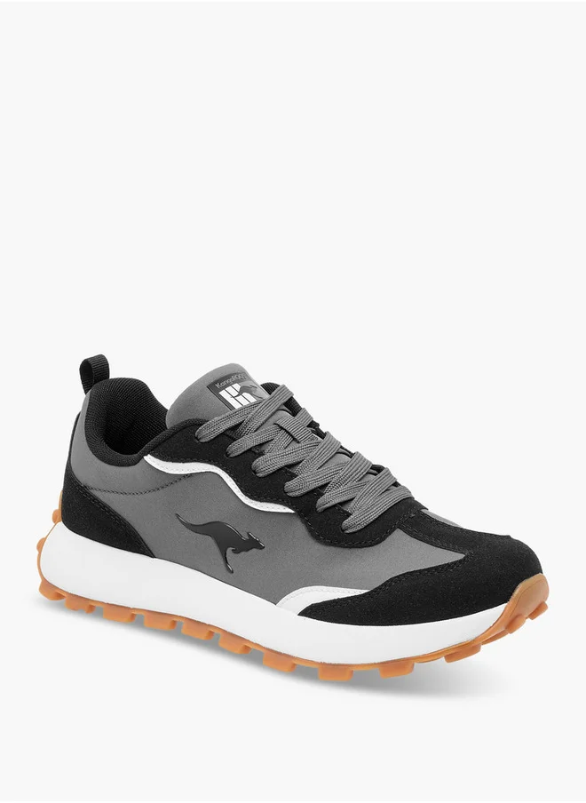 kangaROOS Women's Panelled Lace-Up Sports Shoes