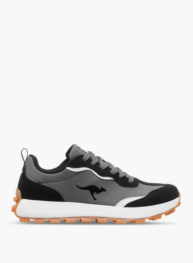 kangaROOS Women's Panelled Lace-Up Sports Shoes