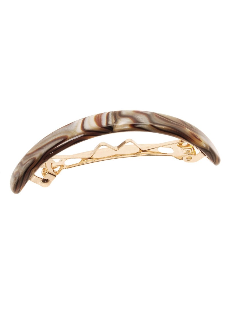 France Luxe France Luxe Skinny Mini Volume Barrette - Onyx  - Image 1