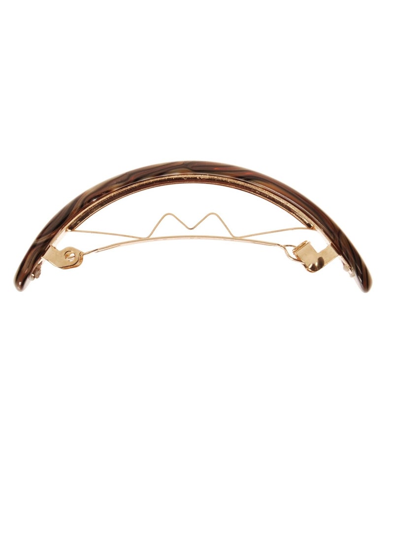 France Luxe France Luxe Skinny Mini Volume Barrette - Onyx  - Image 2