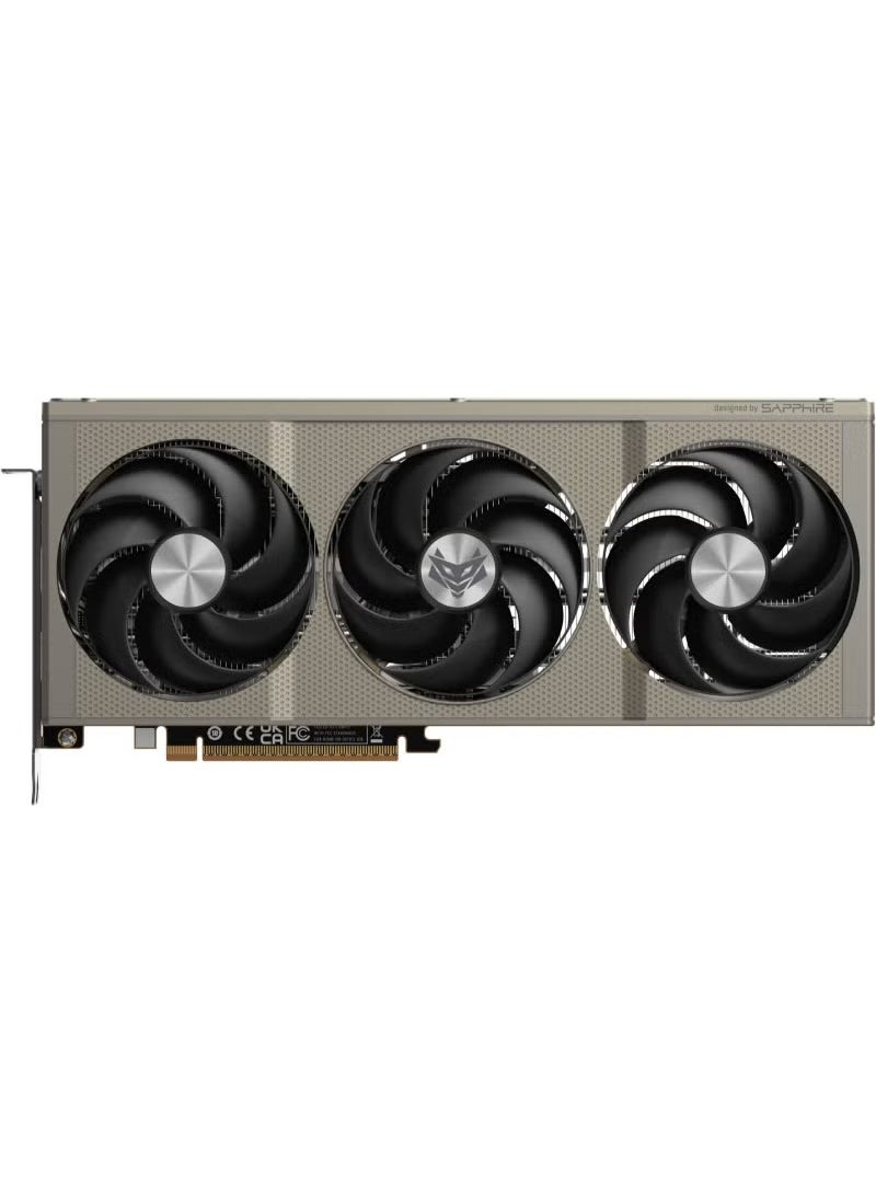 Sapphire NITRO+ AMD Radeon RX 9060 XT Graphics Card, 16GB GDDR6 128-Bit Memory, 3320 MHz Boost Clock, 2048 Stream Processors, 20 Gbps Memory Clock, PCI-Express 5.0 x16 | 11350-01-20G  - Image 2