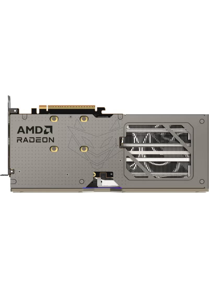 NITRO+ AMD Radeon RX 9060 XT Graphics Card, 16GB GDDR6 128-Bit Memory, 3320 MHz Boost Clock, 2048 Stream Processors, 20 Gbps Memory Clock, PCI-Express 5.0 x16 | 11350-01-20G