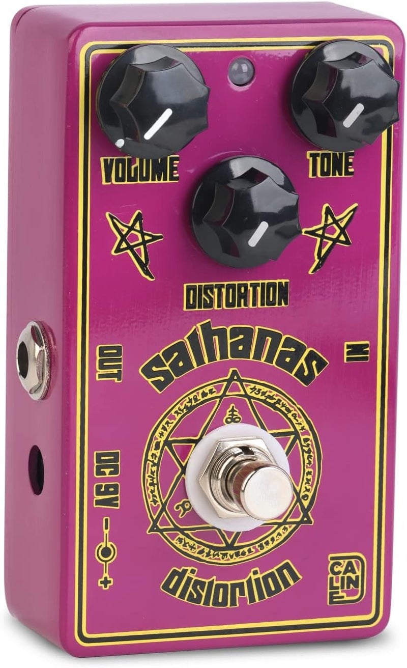 Caline CP-501S Salhanas Distortion Guitar Effect Pedal for Electric Guitar and Bass - Image 2