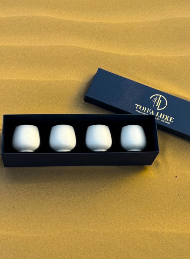 Tohfa Luxe Tohfa Luxe Tranquil Clay Cup - Gift Set of 4  - Image 2