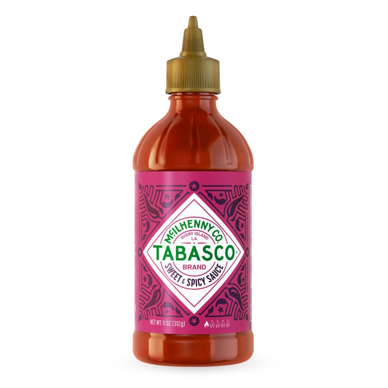TABASCO® Brand Sweet and Spicy Sauce, Mild Hot Sauce, Easy-to-Squeeze Bottle, Perfect Balance of Sweet & Heat, Versatile Flavor, Great on Fish Tacos, Salads, Asian Food & More, 11 Oz (Pack of 1) - Image 1