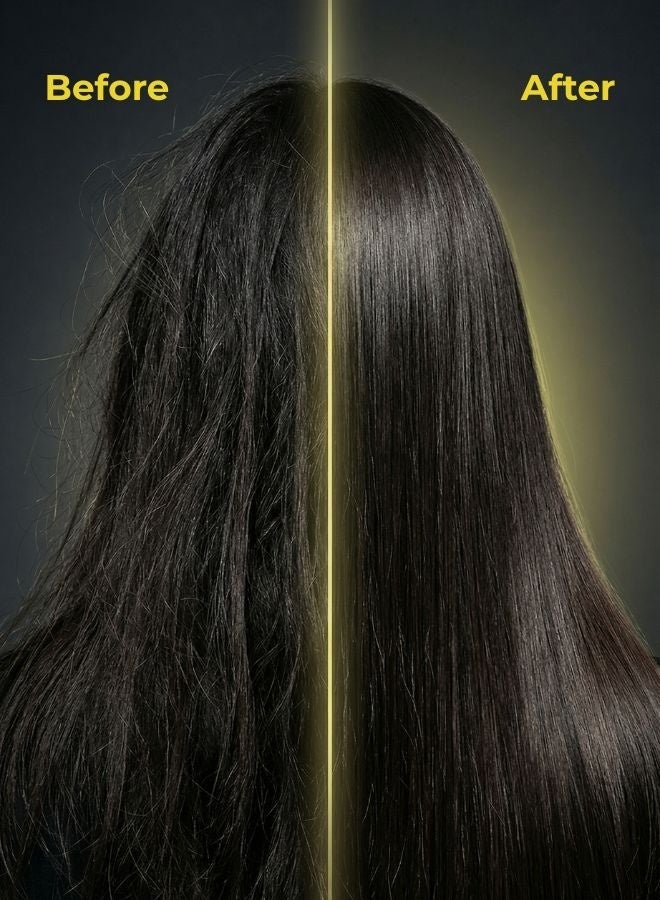 Glitters Lemon Zest Detangler Hairbrush - Gentle Detangling with Anti-Static Finish - Image 4