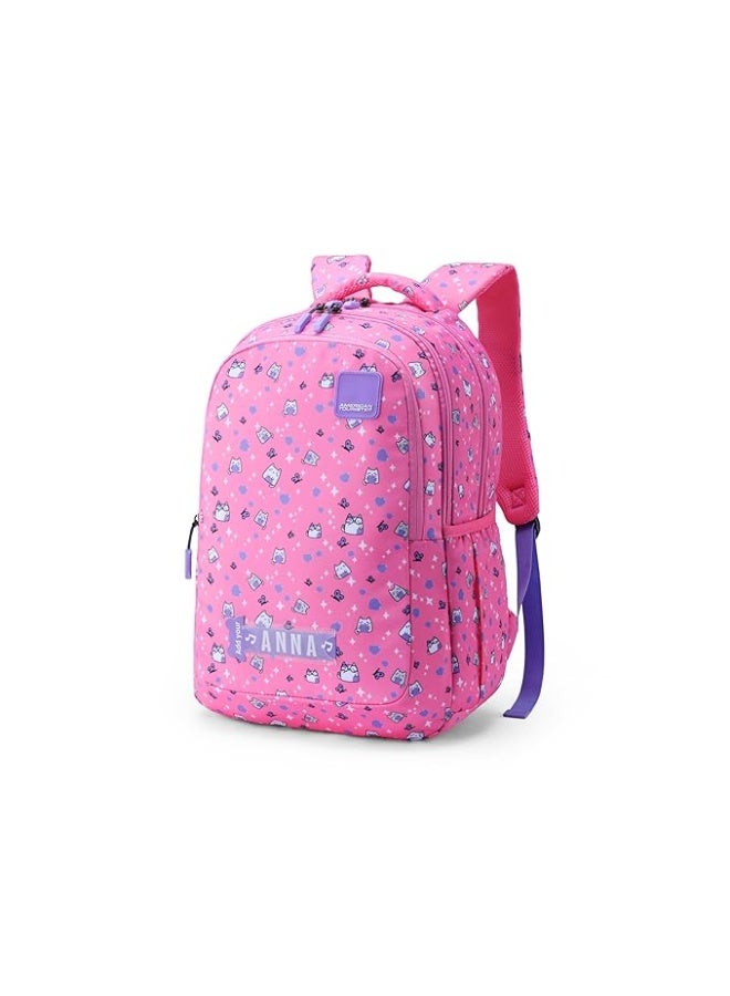 American Tourister Ollie 4.0 Xl 01 G.C.Blu, Extra Large School Backpack, Age 8-12 Years, 3 Compartments,3D Glasses Inside - Atplayunique 32.5 Ltrs Capacity - Girls - Image 1