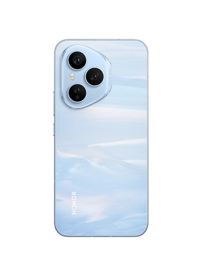 Honor 400 Pro 5G Smartphone, 200MP AI Super Zoom Camera,6.55 inch,12GB+512GB,5000nits Ultra Bright Display,IP69 Water Resistance,Dual SIM,Android 15,AMOLED 120HZ NFC OTA Update Blue with Google Play Store - Image 4