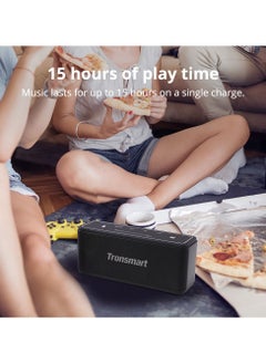 Tronsmart Tronsmart Mega 40W, Vallteng Bluetooth Speakers, Bluetooth 4.2 Wireless Speaker with 15-Hour Playtime, TWS, Dual-Driver, Built-in Mic, NFC, Deep Bass, LED Backlighting for Outdoor Indoor  - Image 3