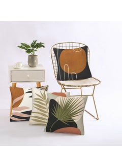 FASHION HOME Set of 4 Cushion Covers Decorative Throw Pillow cases for Living Room Garden Outdoor Décor  - Image 3