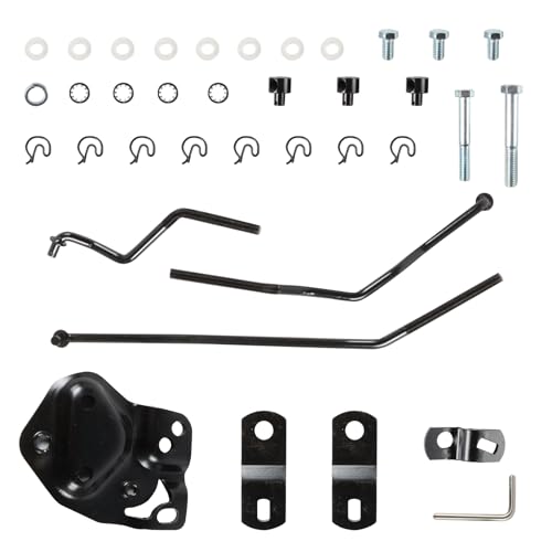 LELEHOKA 3733163 4 Speed Shifter Linkage Kits Fits for Hurst Shifter with Muncie Transmission - Image 1