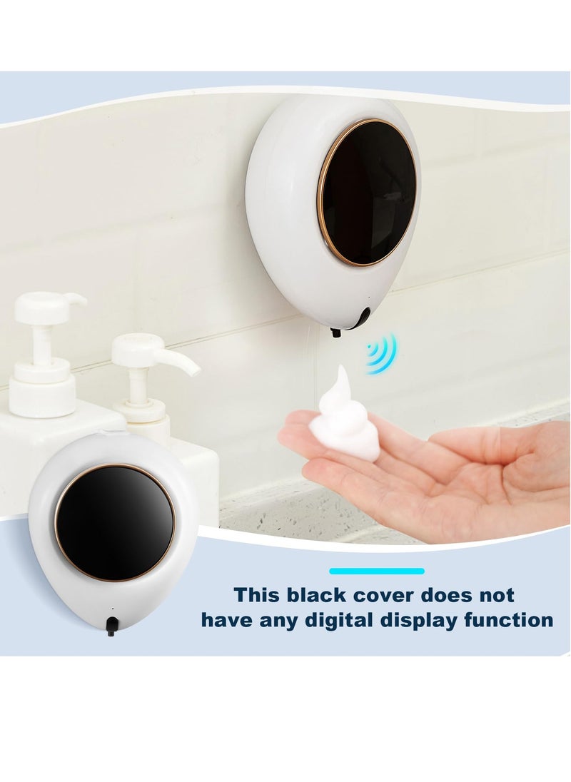 Excefore - 2 Pcs Automatic Soap Dispenser, Touchless Waterproof Hand Soap Dispenser, Rechargeable Liquid Hand Soap Dispenser for Home Bathroom Hotel Kitchen Business Commercial, 300ml - Image 1